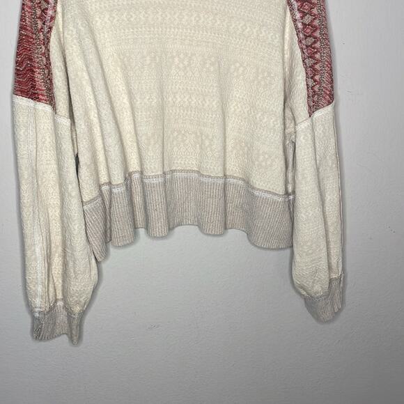 Free People We The Free At The Lodge Sweater Women Size Medium - Picture 4 of 9